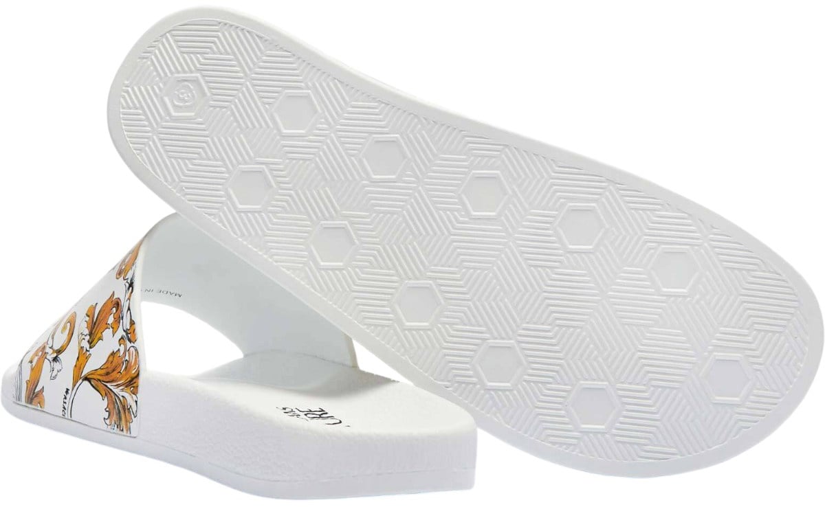 Versace Jeans Couture Heren Slipper Wit