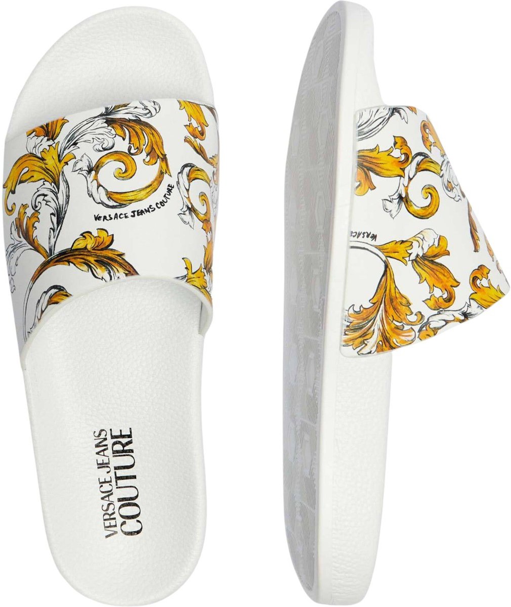 Versace Jeans Couture Heren Slipper Wit
