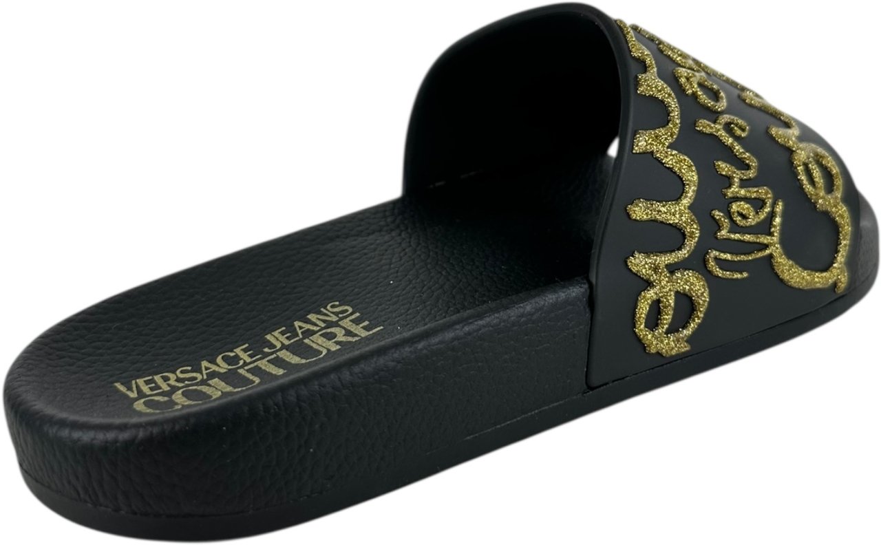 Versace Jeans Couture Dames Slipper Zwart