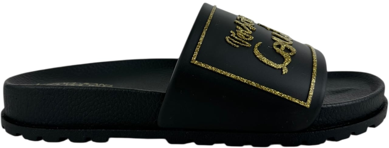 Versace Jeans Couture Dames Slipper Zwart