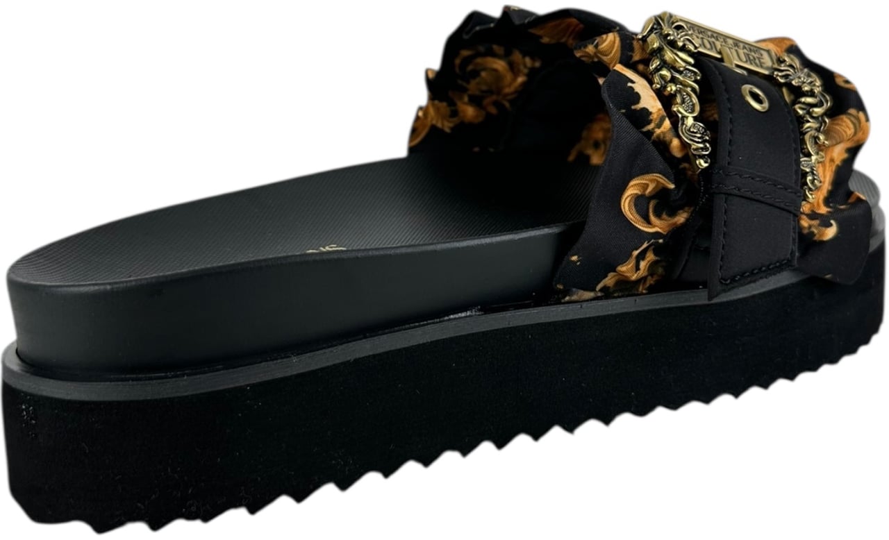 Versace Jeans Couture Dames Slipper Zwart
