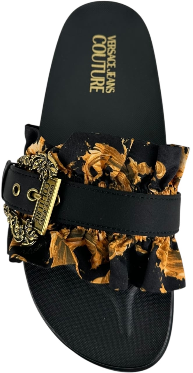 Versace Jeans Couture Dames Slipper Zwart