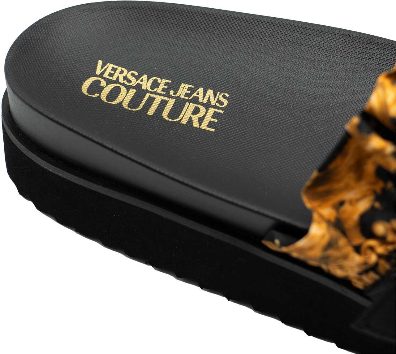 Versace Jeans Couture Fondo Arizona DIS SM5 Slippers Zwart