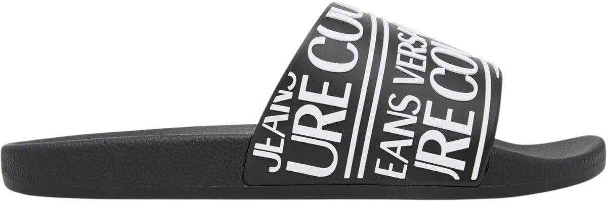 Versace Jeans Couture Heren Slipper Zwart