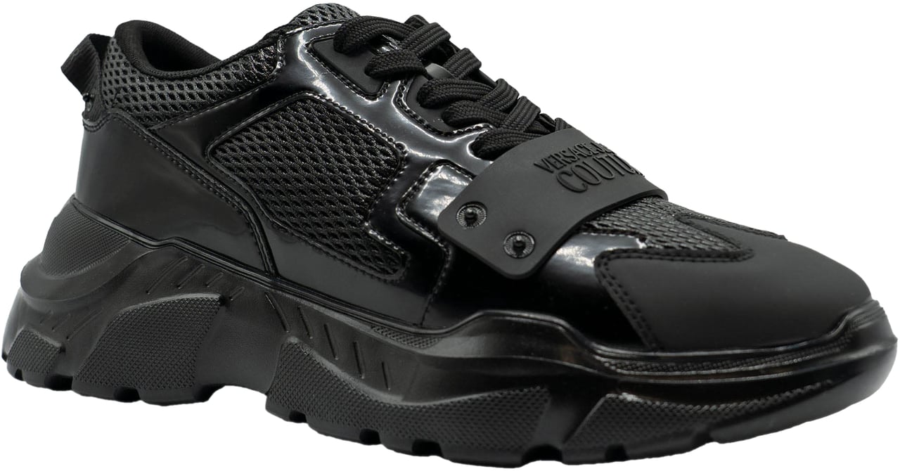 Versace Jeans Couture Fondo Speedtrack DIS SC4 Sneakers Zwart