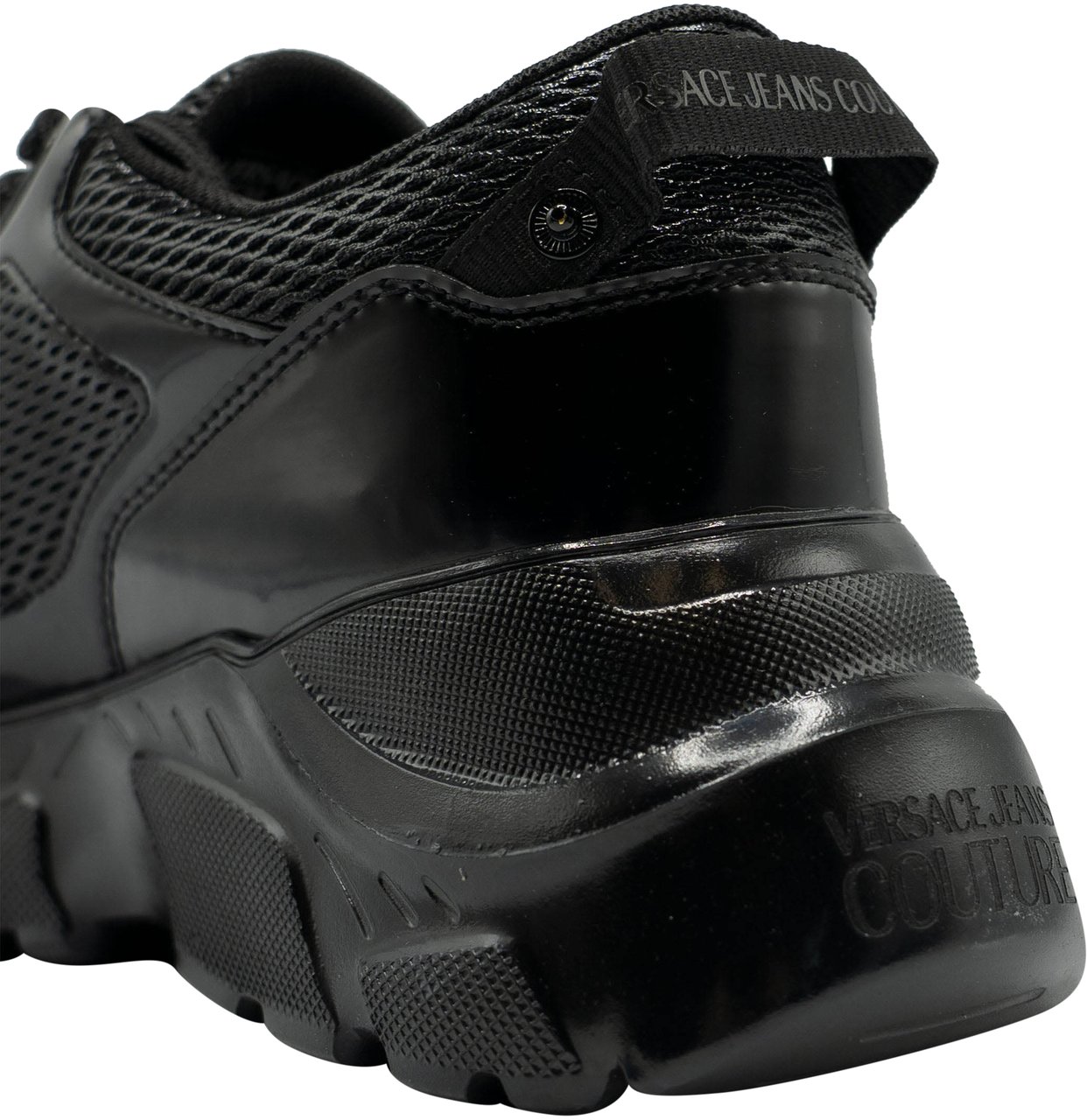 Versace Jeans Couture Fondo Speedtrack DIS SC4 Sneakers Zwart
