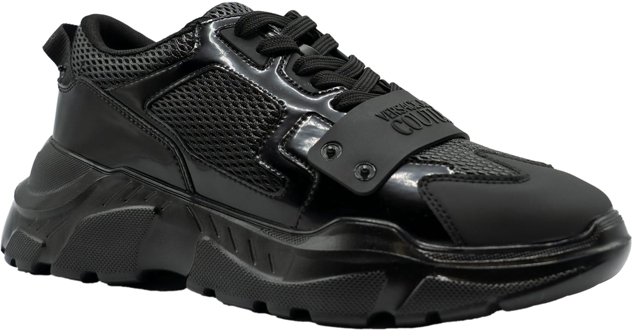 Versace Jeans Couture Fondo Speedtrack DIS SC4 Sneakers Zwart