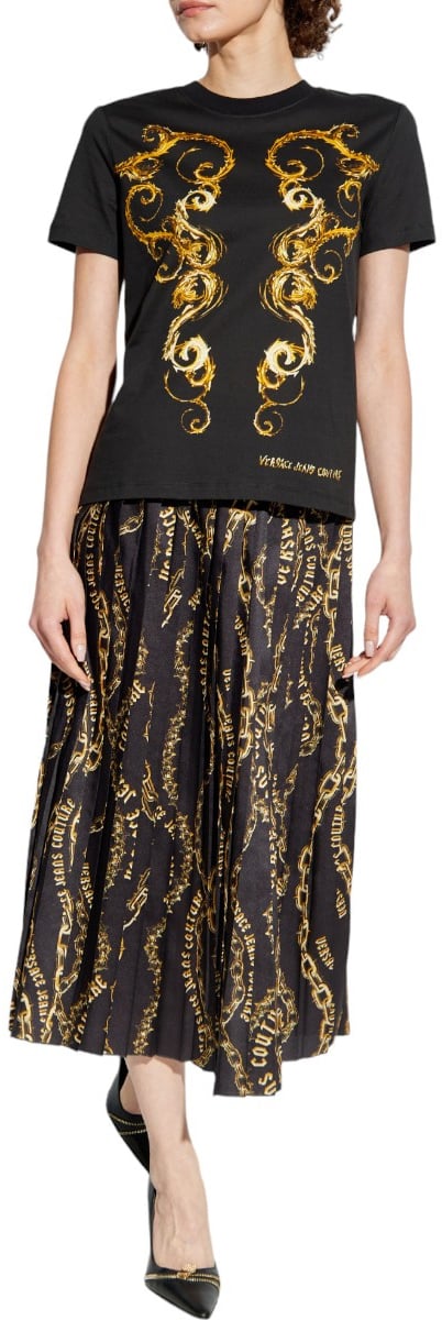 Versace Jeans Couture Dames T-Shirt Zwart