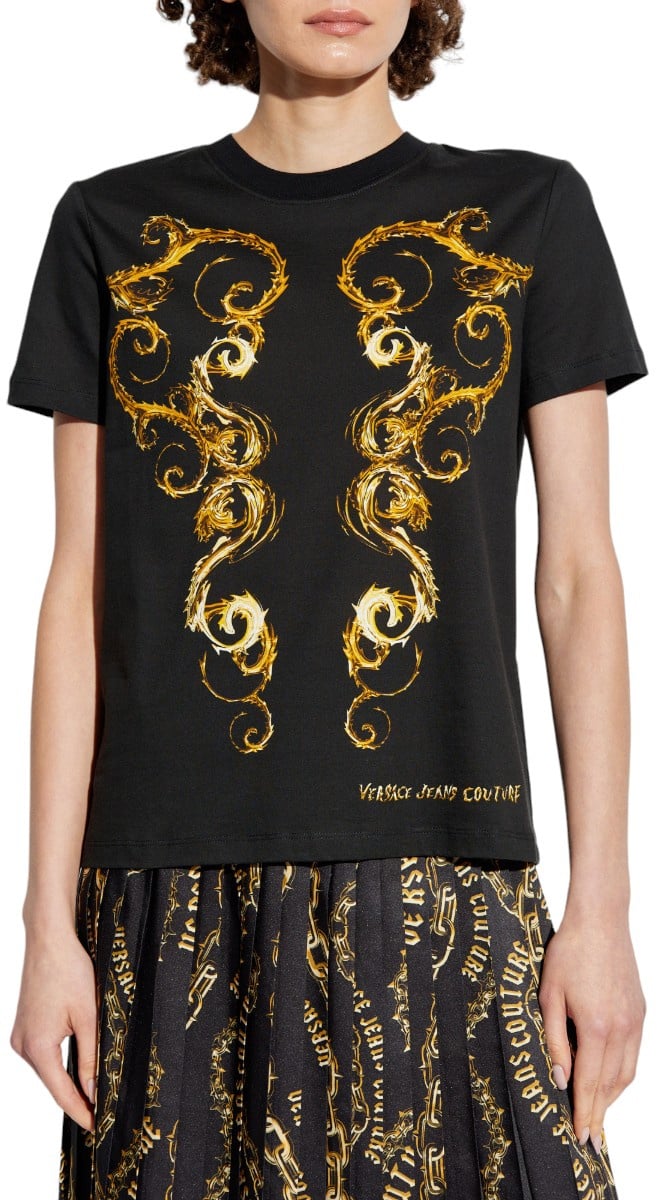 Versace Jeans Couture Dames T-Shirt Zwart