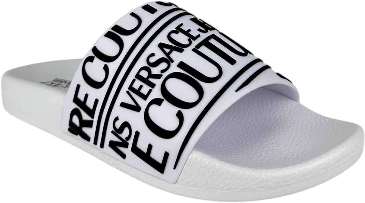 Versace Jeans Couture Heren Slippers Wit