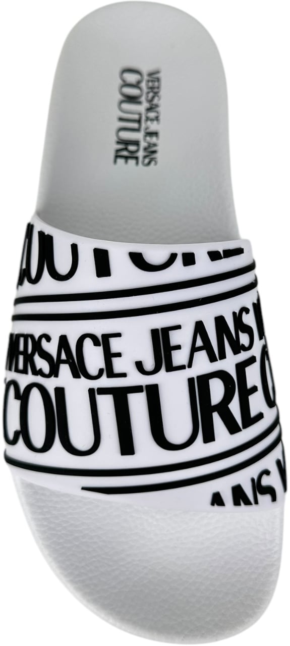 Versace Jeans Couture Heren Slippers Wit