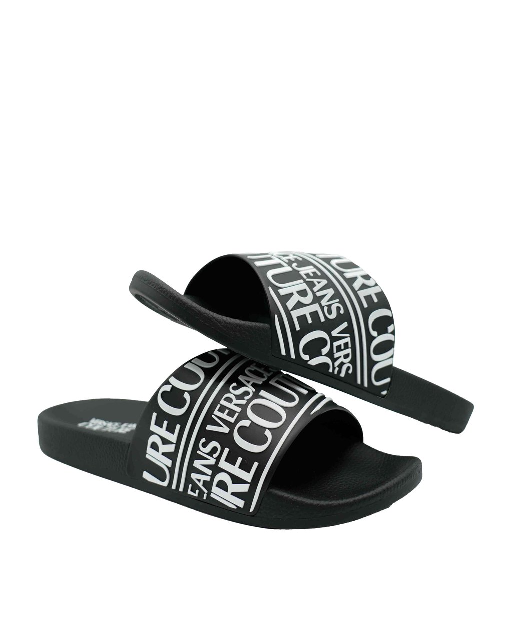 Versace Jeans Couture Slippers Zwart