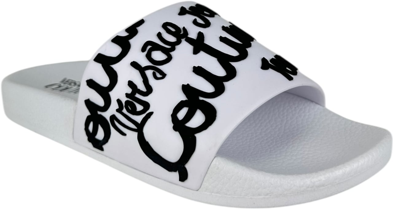 Versace Jeans Couture Dames Slippers Wit