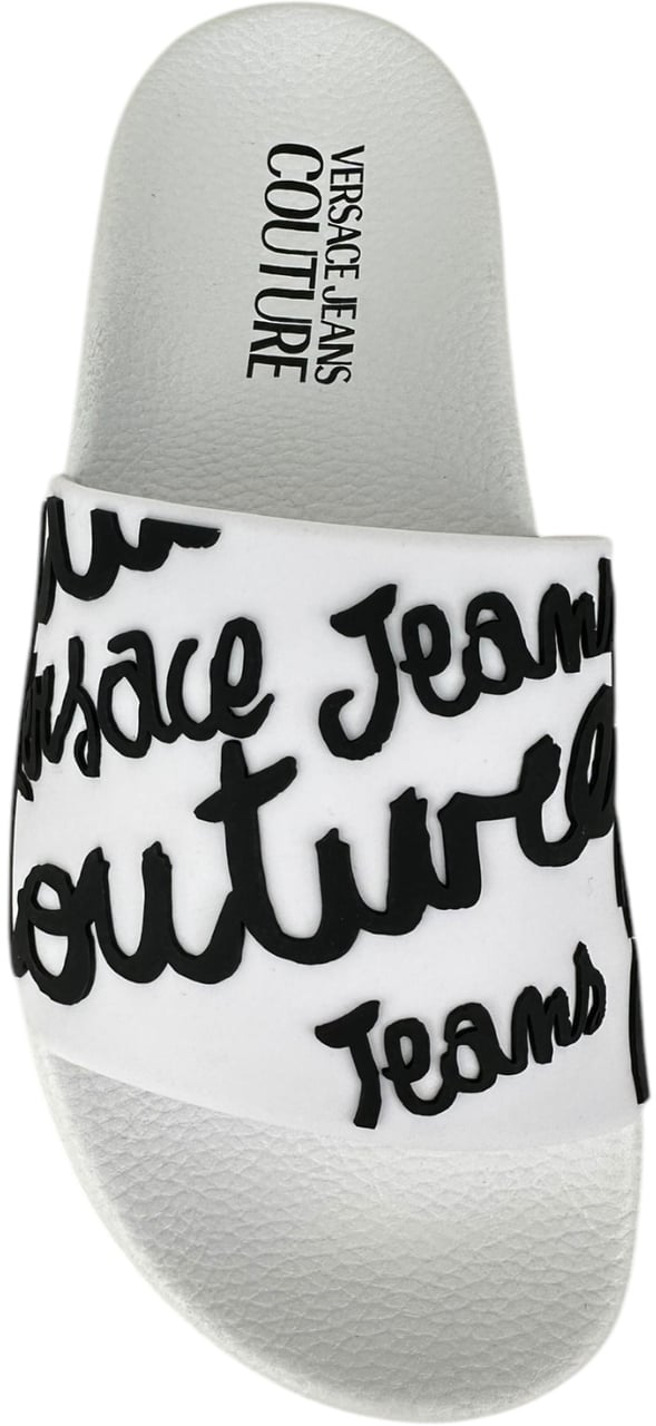 Versace Jeans Couture Dames Slippers Wit