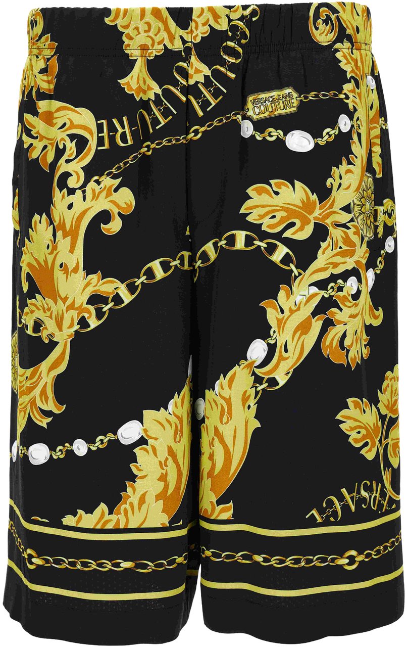 Versace Jeans Couture Shorts Black Zwart
