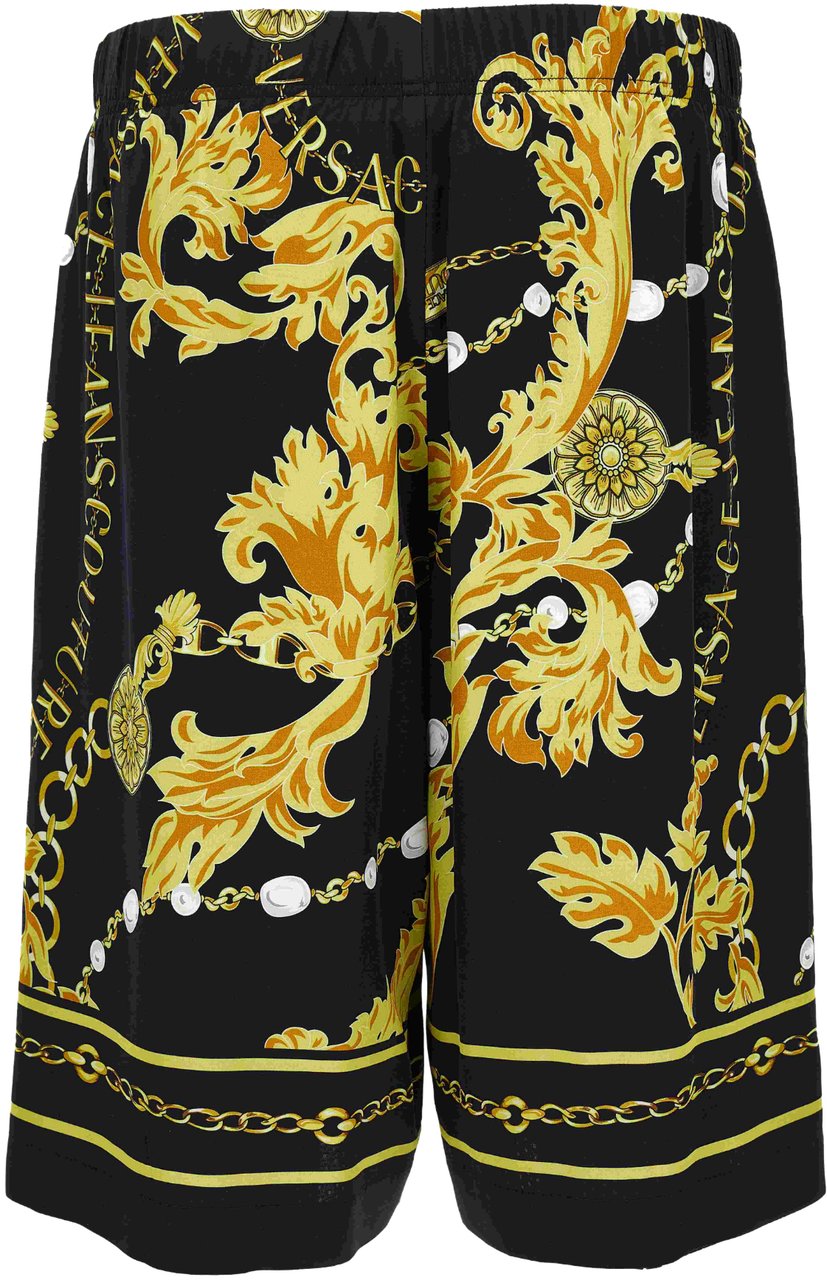Versace Jeans Couture Shorts Black Zwart