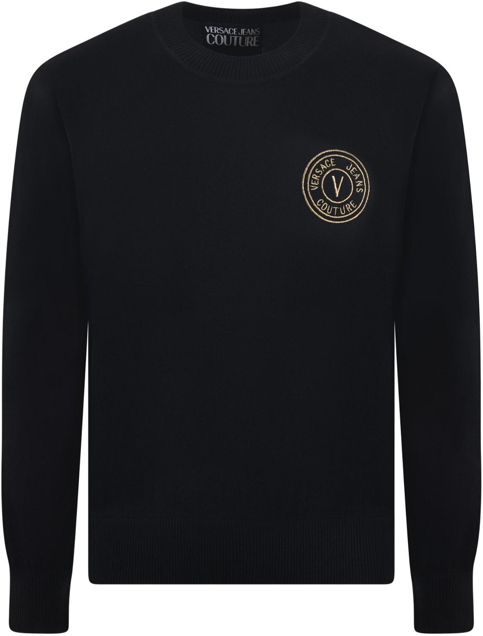 Versace Jeans Couture Sweaters Black Zwart