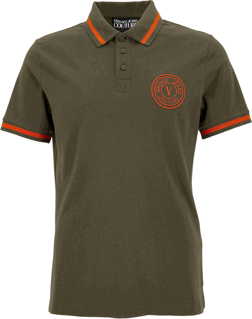 Versace Jeans Couture T-Shirts And Polos Green Groen