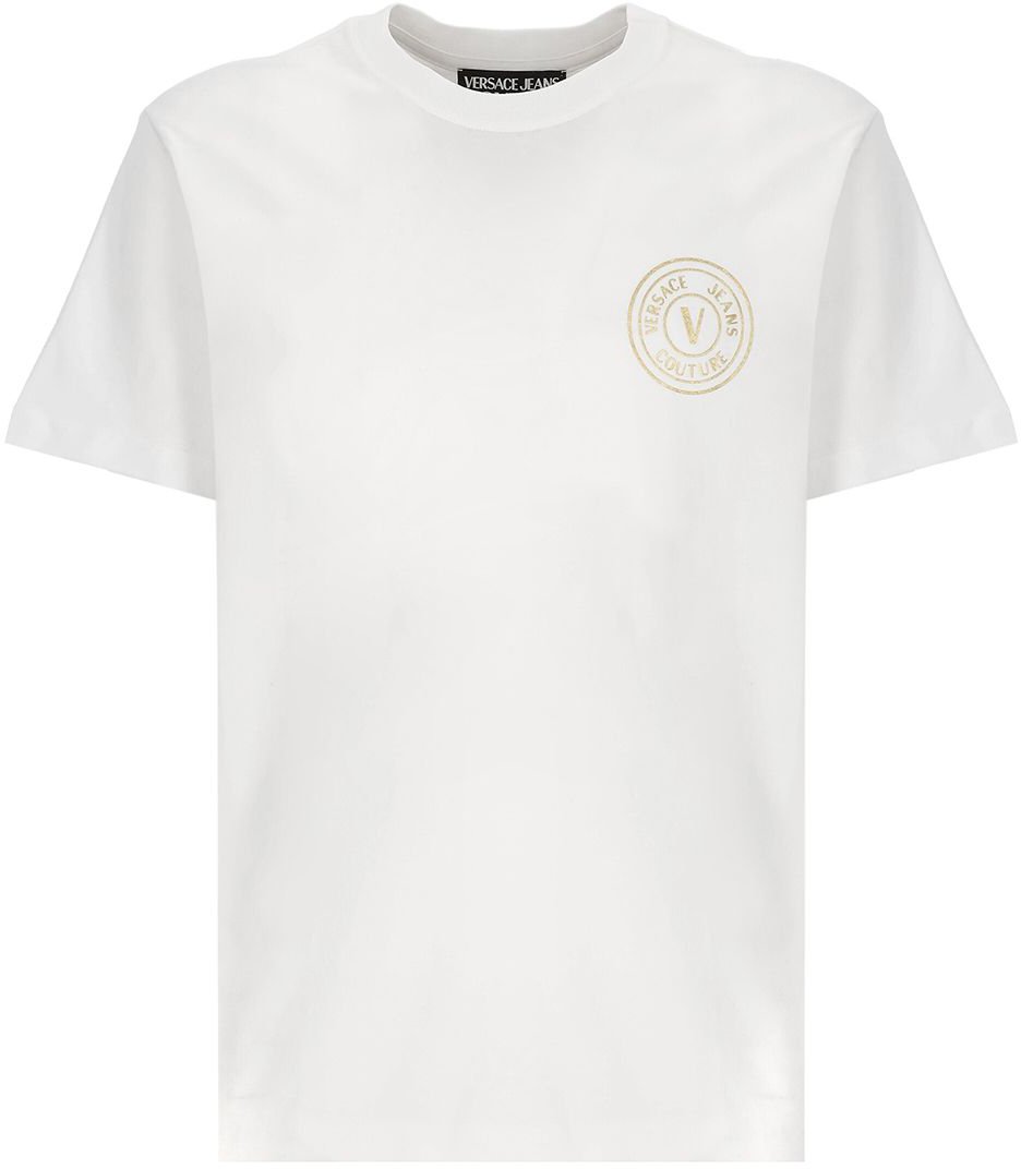 Versace Jeans Couture T-Shirts And Polos White Wit