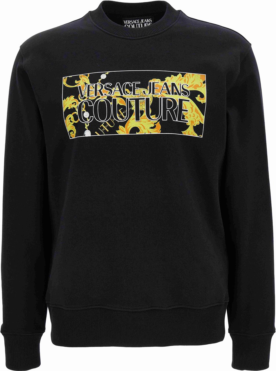 Versace Jeans Couture Sweaters Black Zwart