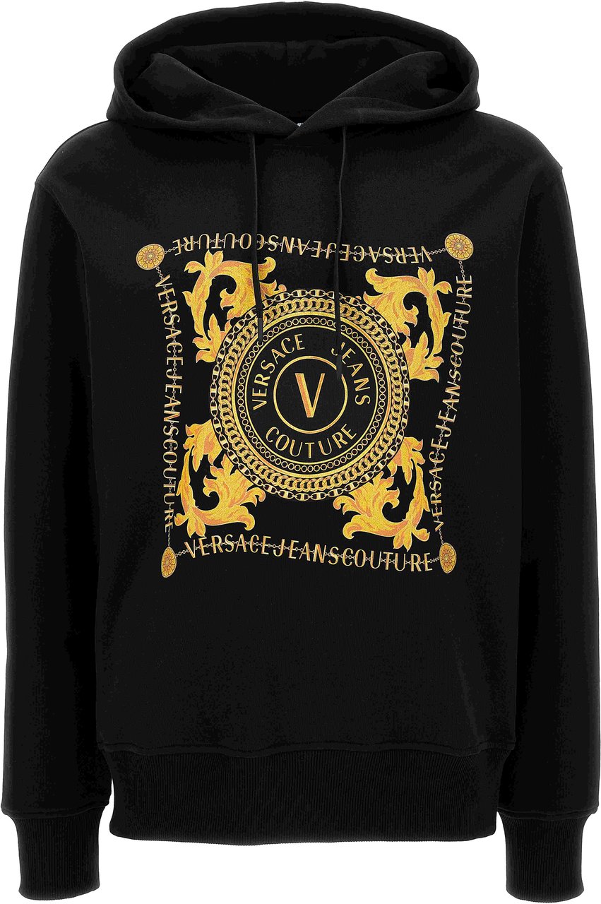 Versace Jeans Couture Sweaters Black Zwart