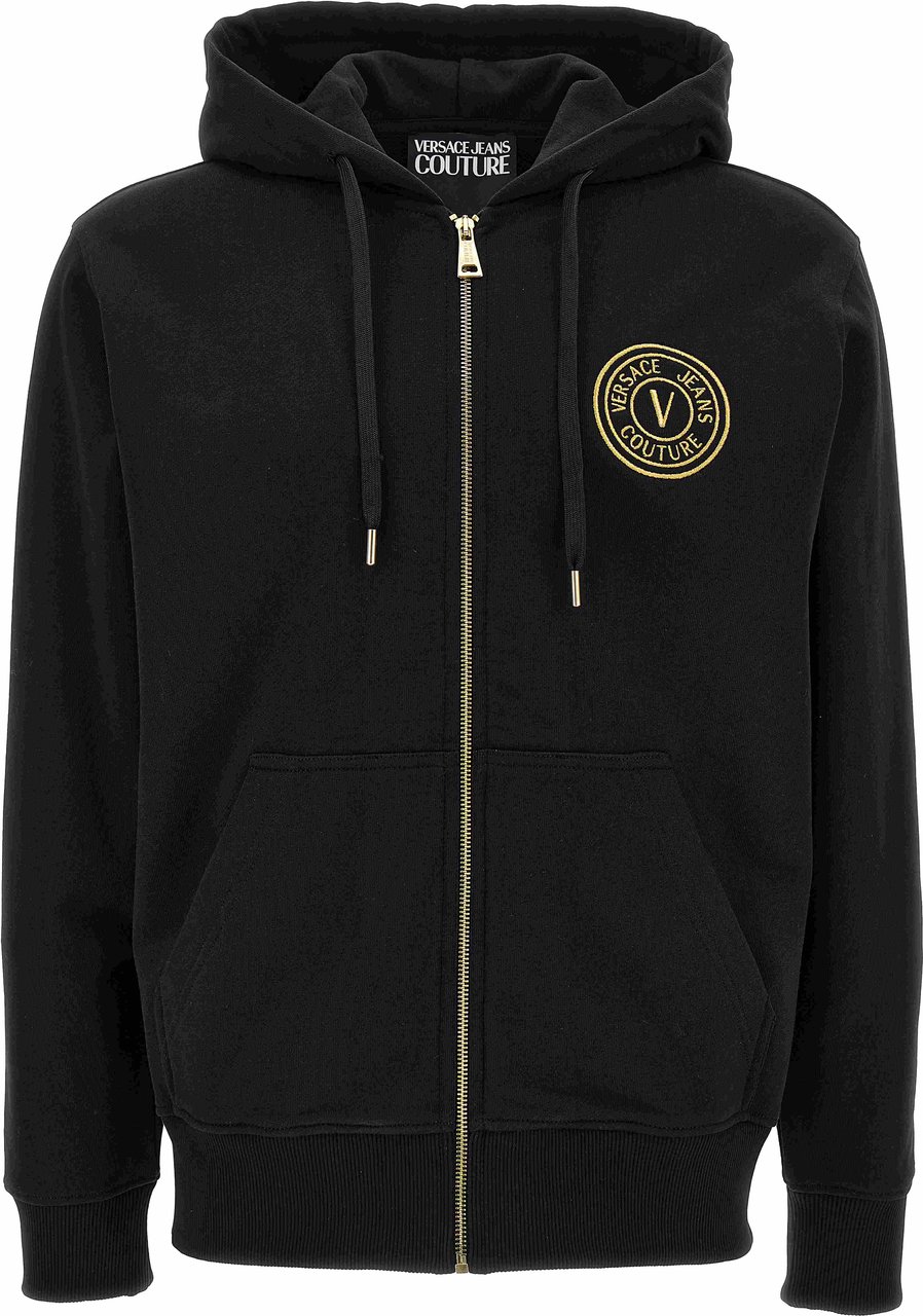 Versace Jeans Couture Sweaters Black Zwart