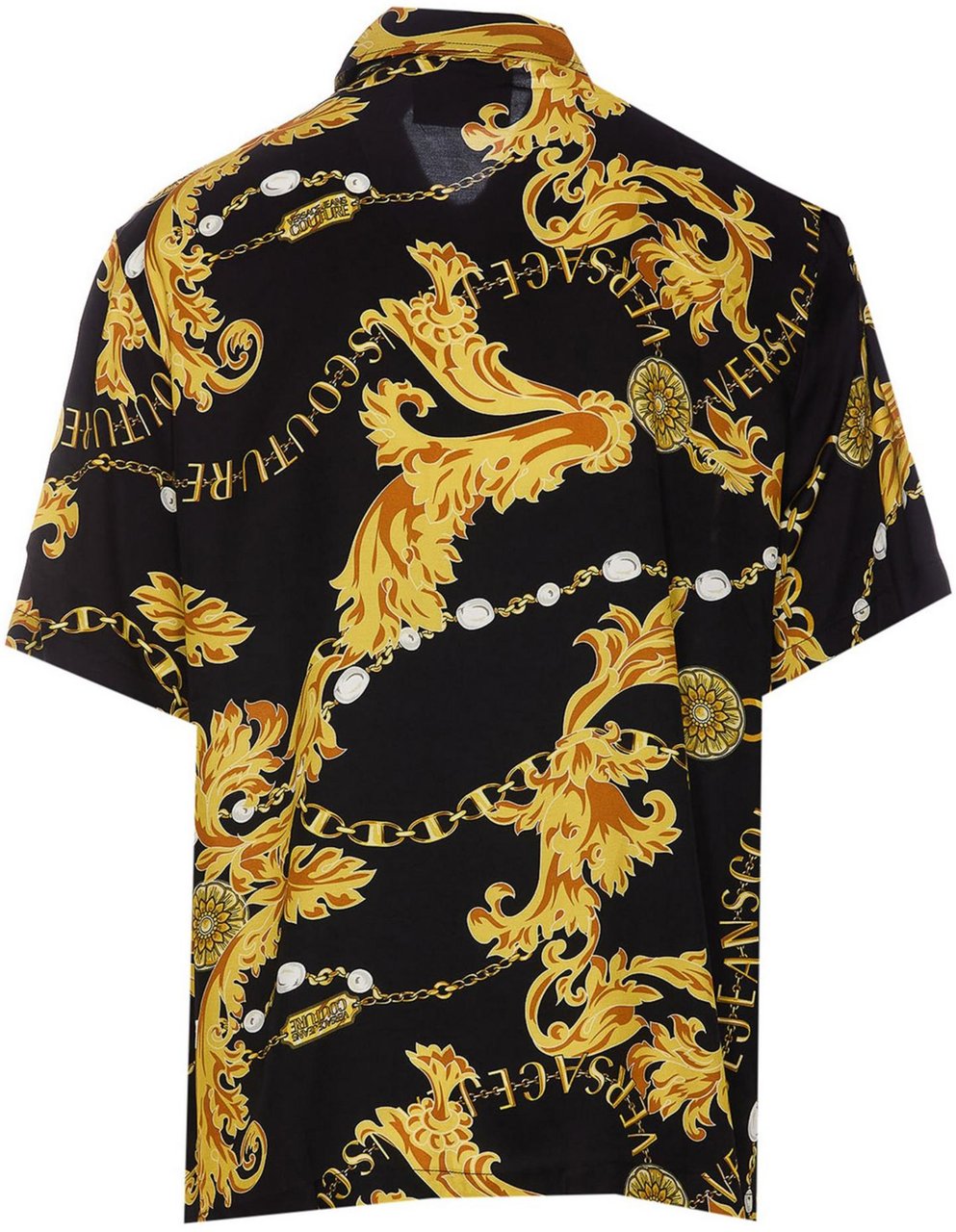 Versace Jeans Couture Shirts Black Zwart