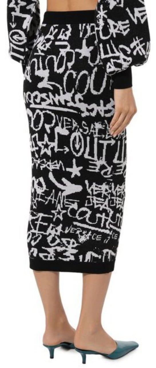 Versace Jeans Couture Skirts Black Zwart