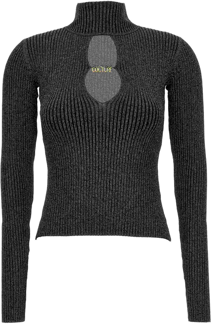 Versace Jeans Couture Sweaters Black Zwart