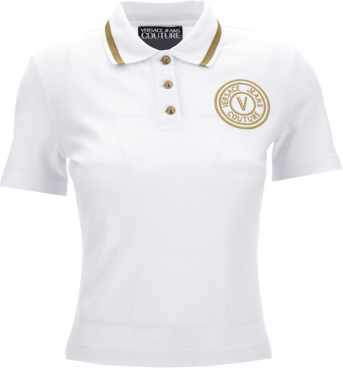 Versace Jeans Couture T-Shirts And Polos White Wit