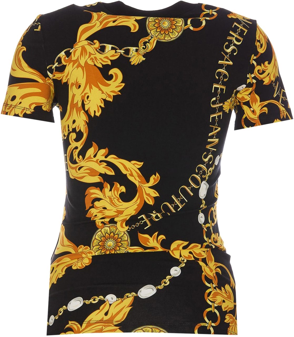Versace Jeans Couture T-Shirts And Polos Black Zwart