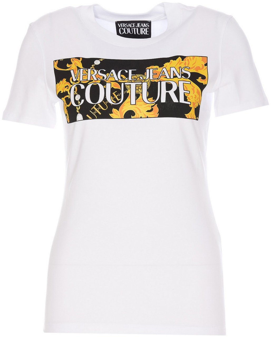 Versace Jeans Couture T-Shirts And Polos White Wit