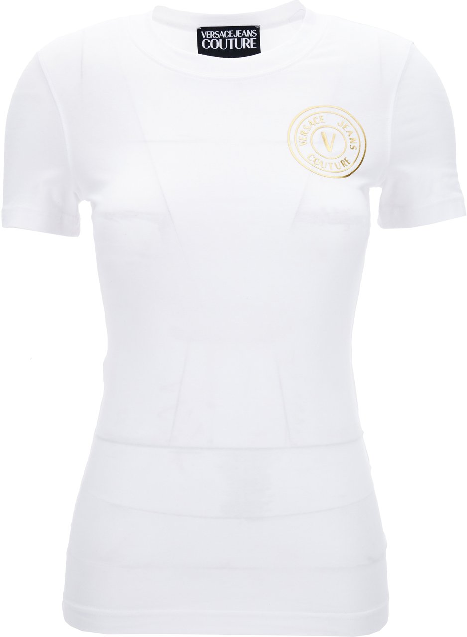 Versace Jeans Couture T-Shirts And Polos White Wit