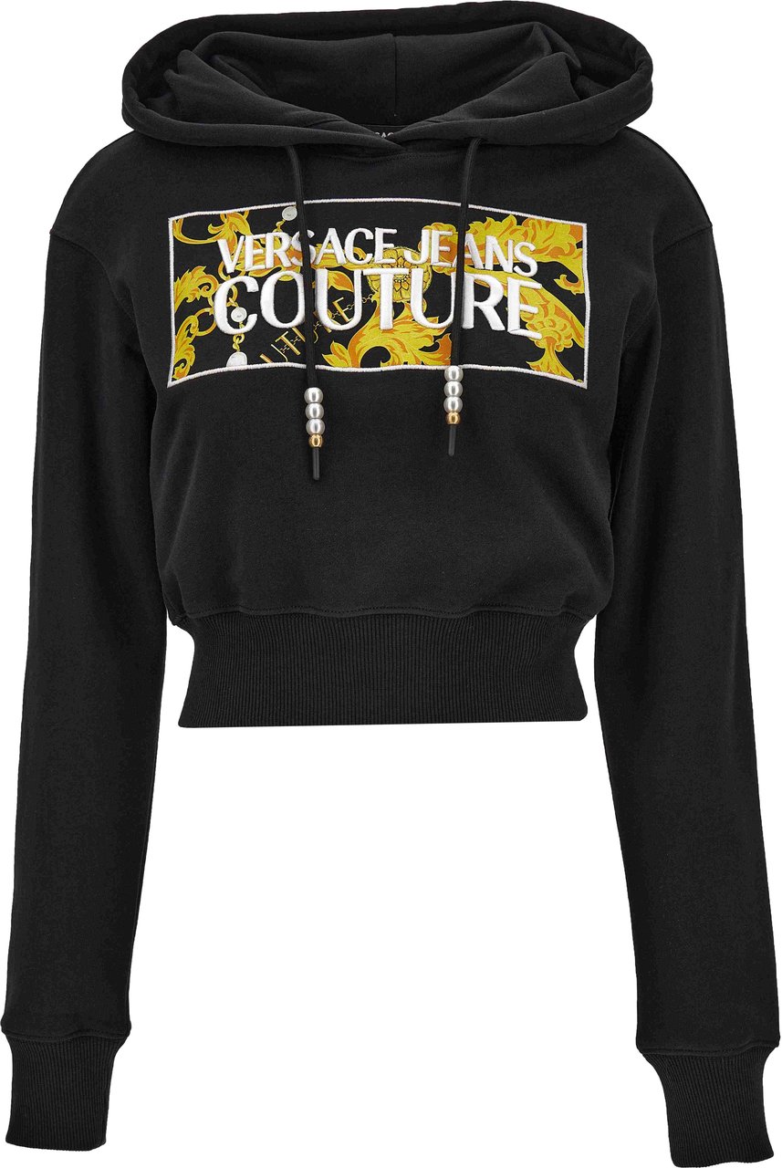 Versace Jeans Couture Sweaters Black Zwart