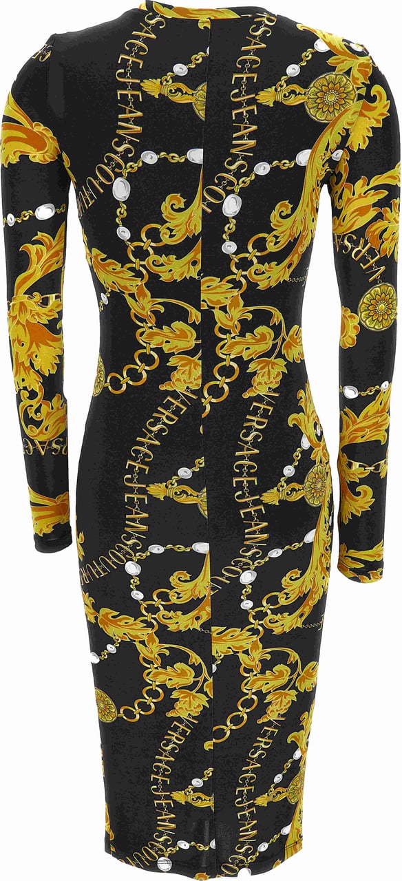 Versace Jeans Couture Dresses Black Zwart