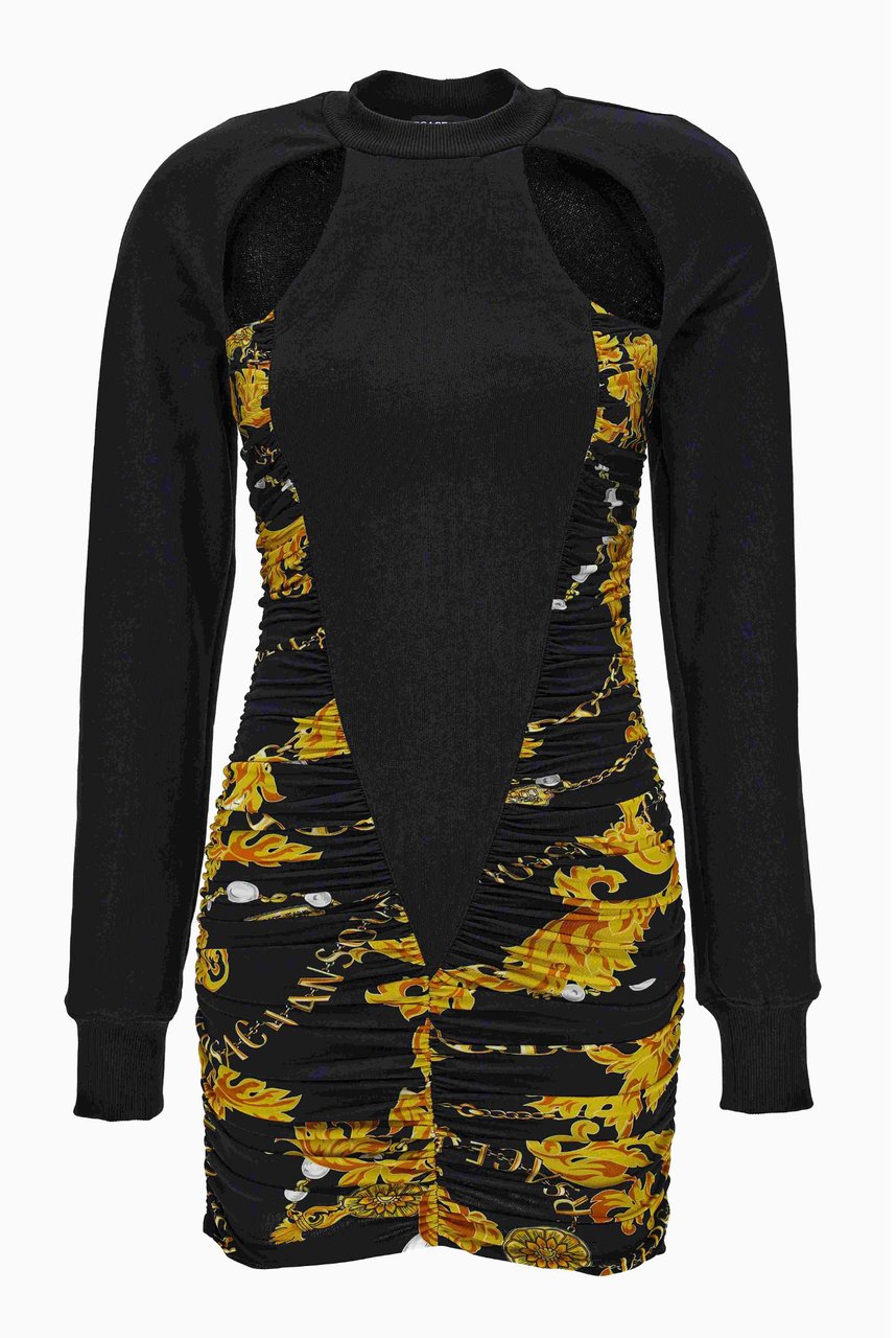 Versace Jeans Couture Dresses Black Zwart