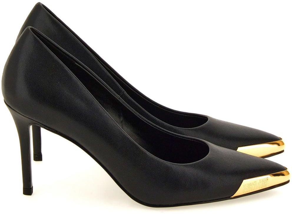 Versace Jeans Couture High Heel Shoes Black Zwart