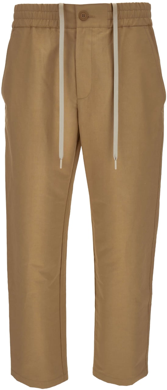 Versace Jeans Couture Trousers Brown Bruin