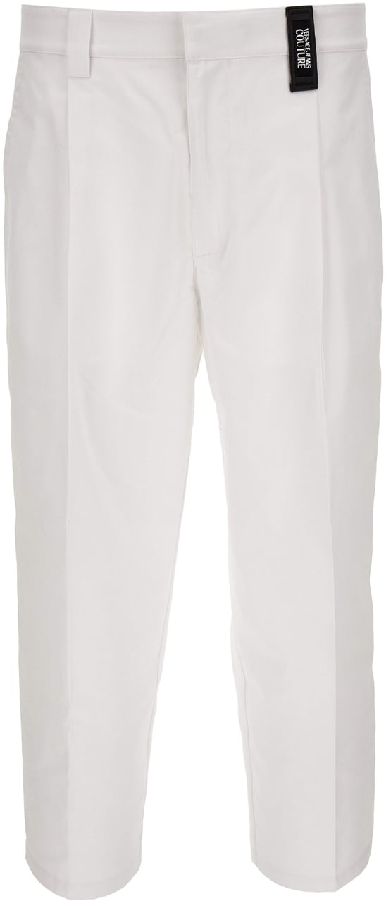 Versace Jeans Couture Trousers White Wit