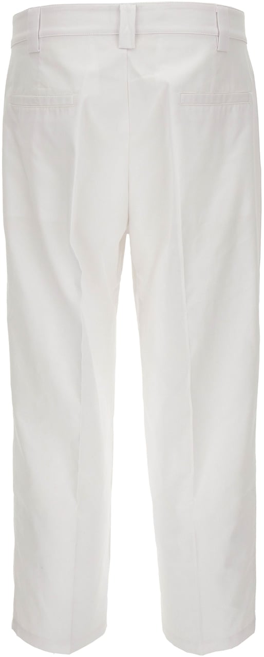 Versace Jeans Couture Trousers White Wit