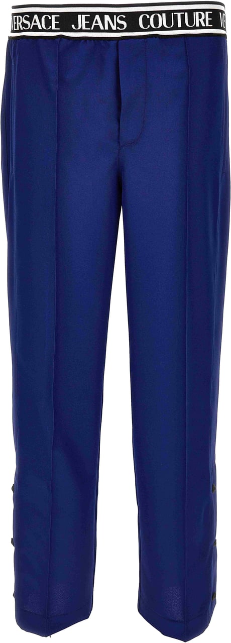 Versace Jeans Couture Trousers Blue Blauw