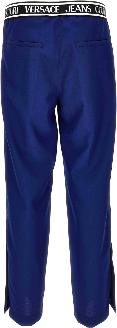 Versace Jeans Couture Trousers Blue Blauw