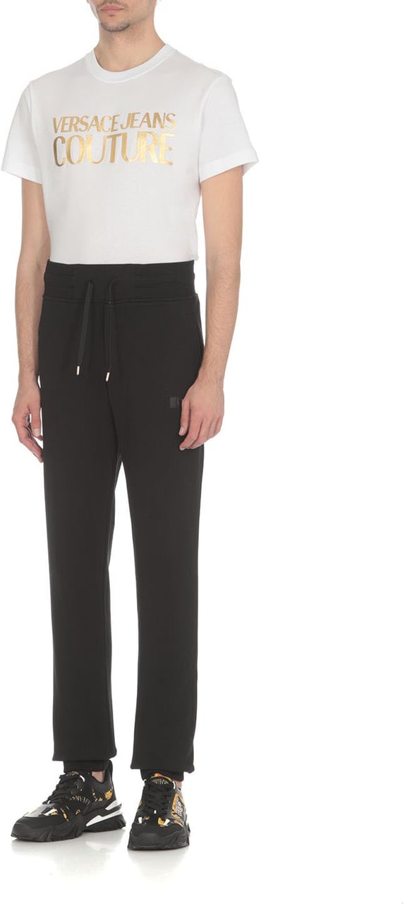 Versace Jeans Couture Trousers Black Zwart