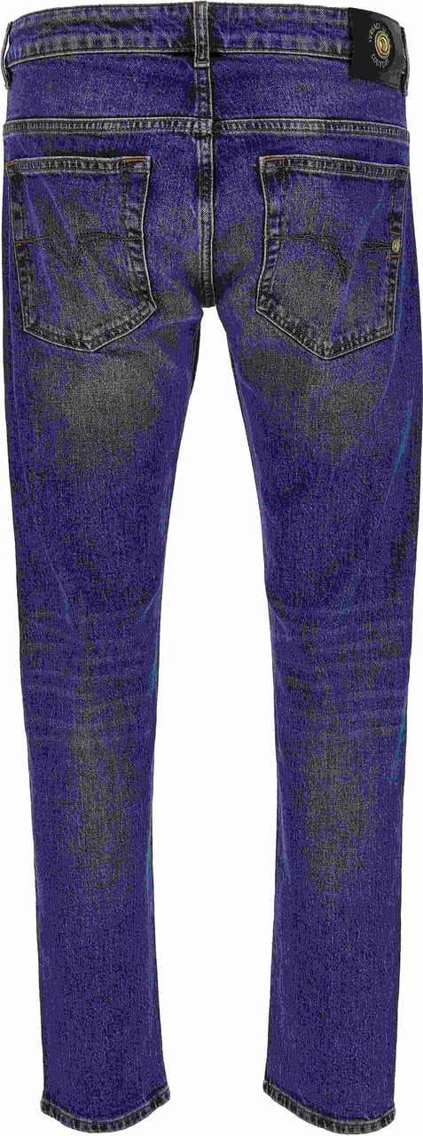 Versace Jeans Couture Trousers Blue Blauw