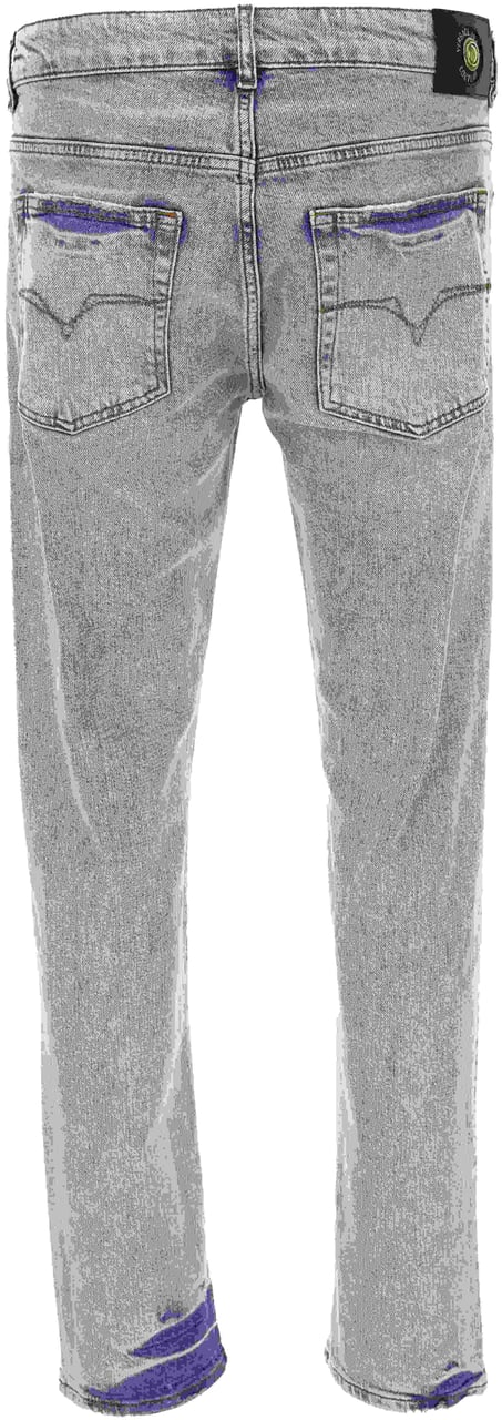 Versace Jeans Couture Trousers Blue Blauw