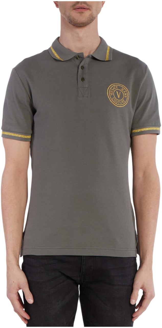 Versace Jeans Couture T-Shirts And Polos Green Groen
