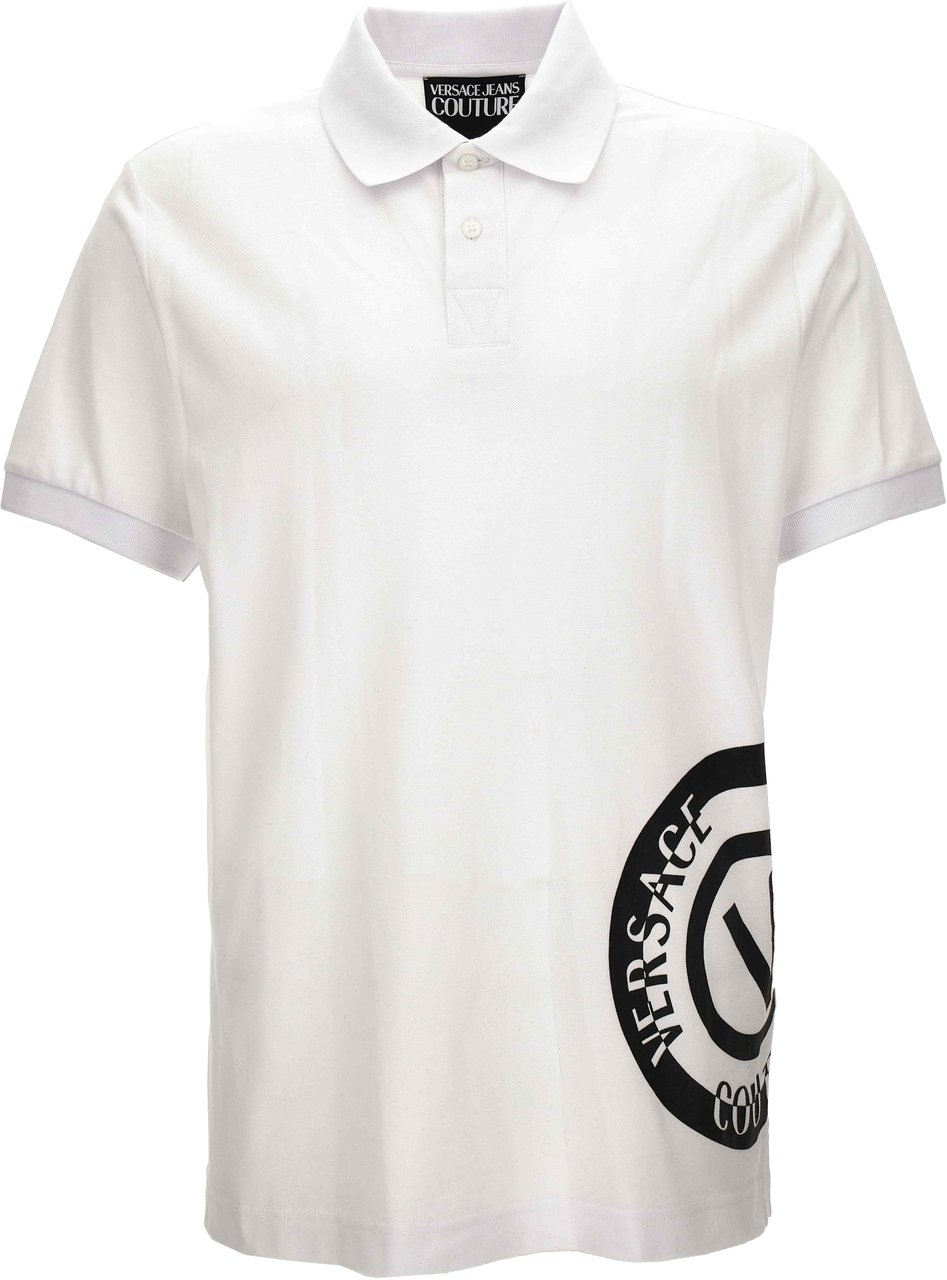 Versace Jeans Couture T-Shirts And Polos White Wit
