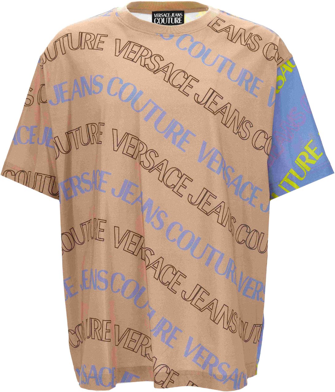 Versace Jeans Couture T-Shirts And Polos Brown Bruin