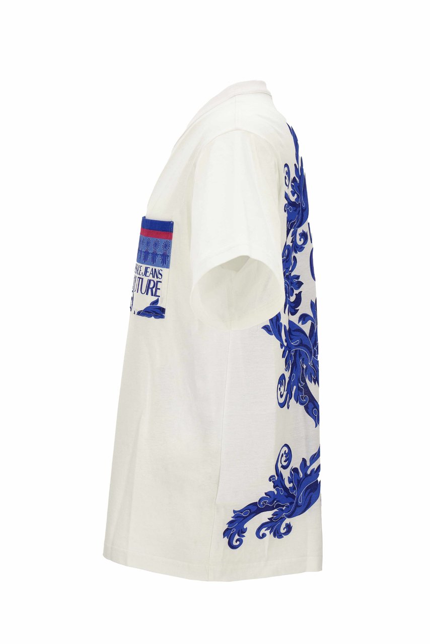 Versace Jeans Couture T-Shirts And Polos White Wit