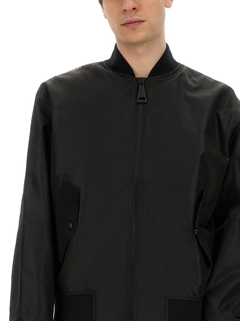 Versace Jeans Couture Technical Fabric Jacket Zwart